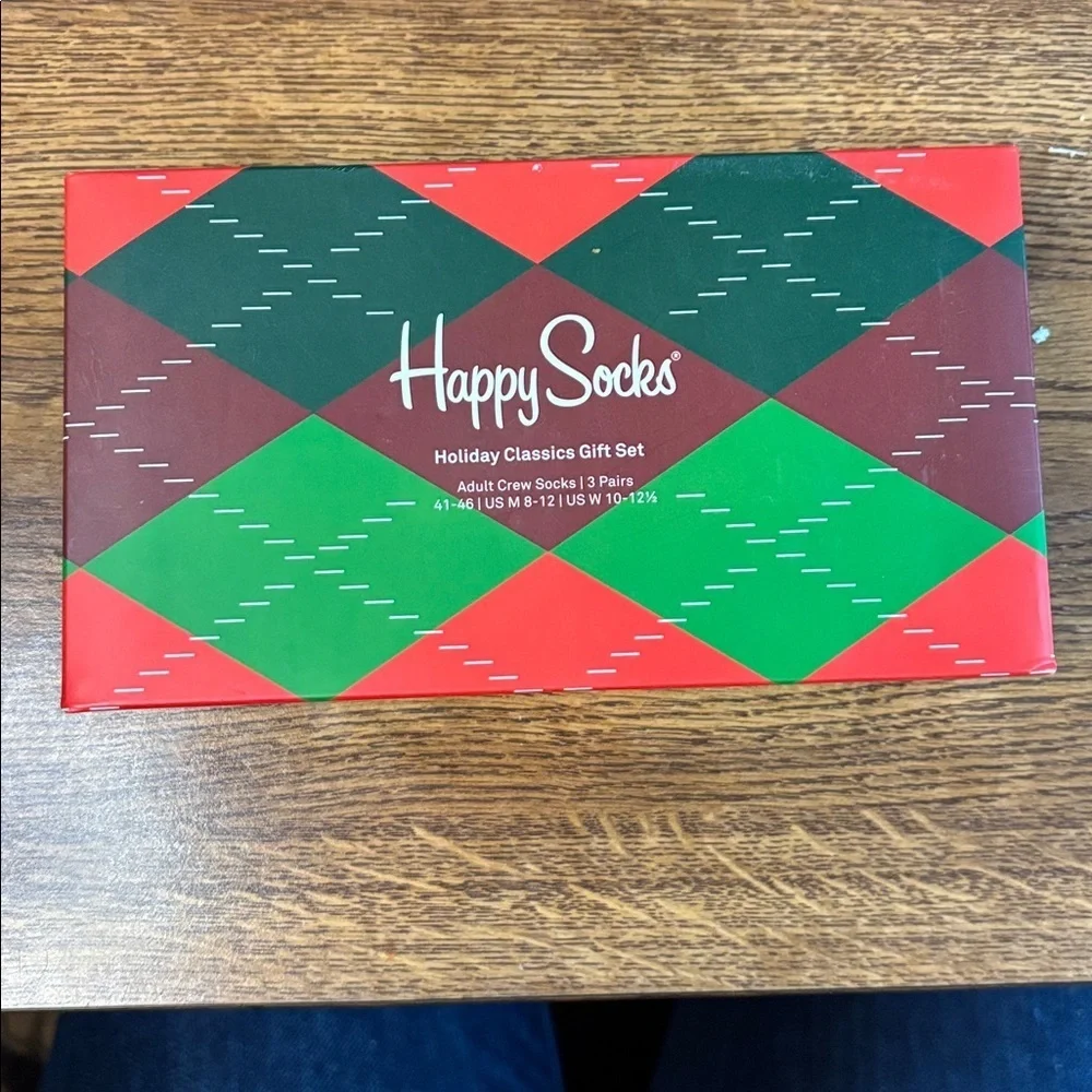 Happy Socks ~ Men's Cotton Socks Gift Box